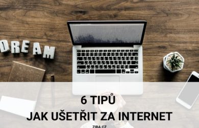 6 tipů, jak ušetřit za internet