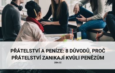 Přátelství a peníze- Skupina přátel se baví o penězích