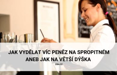 Tipy na větší dýško aneb jak vydělat víc peněz na spropitném