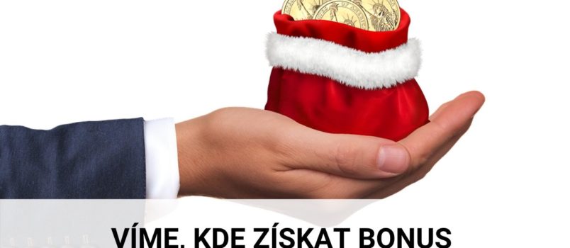 Kde získat bonus za registraci až 500 Kč