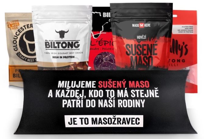 Sušené chilli maso je vhodným dárkem pro přítele