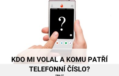 Kdo mi volal a komu patří telefonní číslo