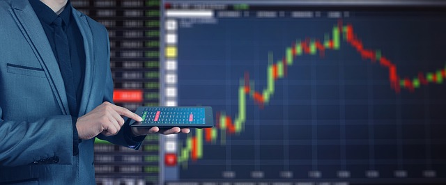 Forex trader používá platformu k forex tradingu