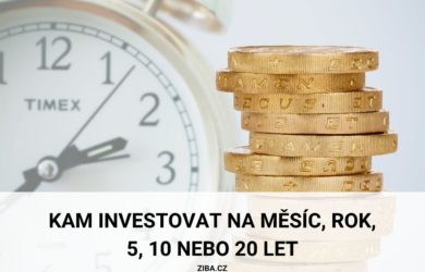 Kam investovat na měsíc, rok, 5, 10 či 20 let