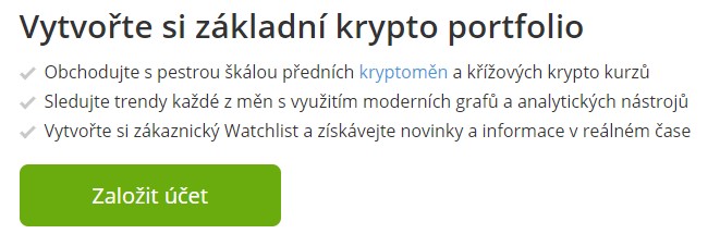 vytvořte si portfolio z kryptoměn