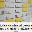 Půjčka na měsíc (30 dnů)