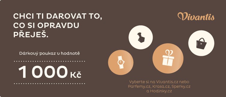 Dárkový poukaz Vivantis 1000 Kč