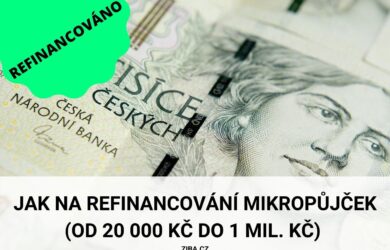 Refinancování mikropůjček: ka a jak refinancovat od 20000 Kč