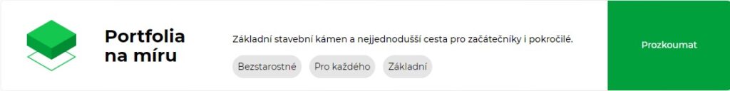 Portu portfolia na míru