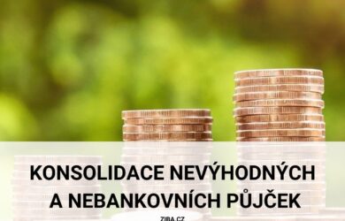 konsolidace nevýhodných půjček a konsolidace nebankovních půjček